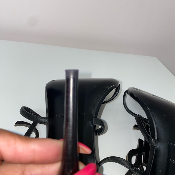 Saint Laurent Cassandra Sandals, size 9 Nero - Picture 3 of 16